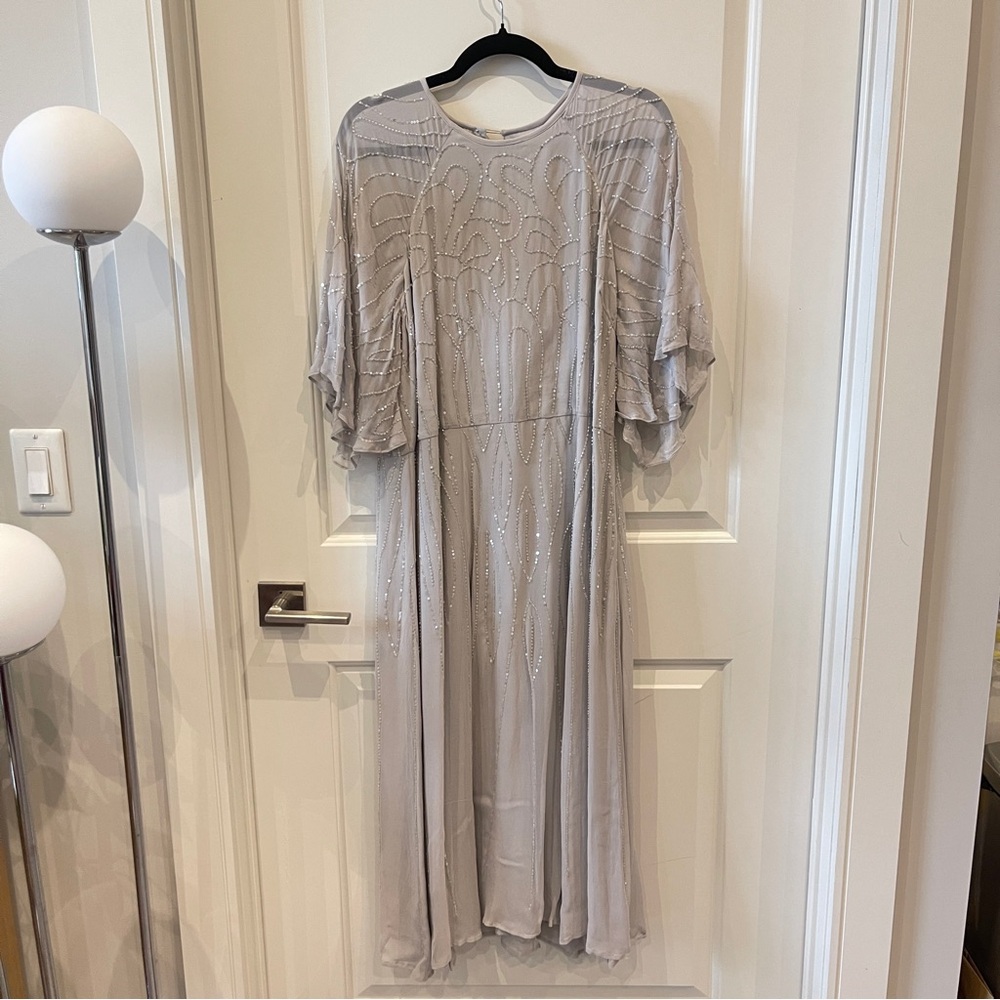 ASOS Grey Batwing Women's Midi Dress - BNWT